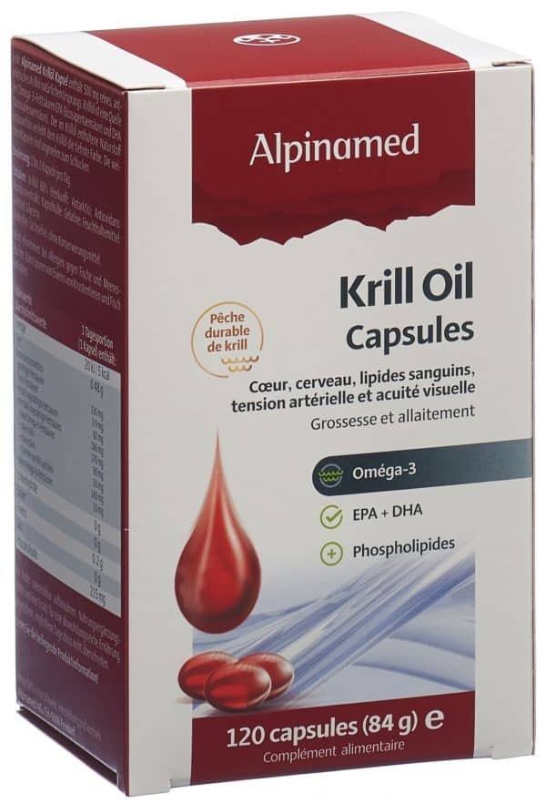 PICBACK3D ALPINAMED Krill Oil Kaps 120 Stk