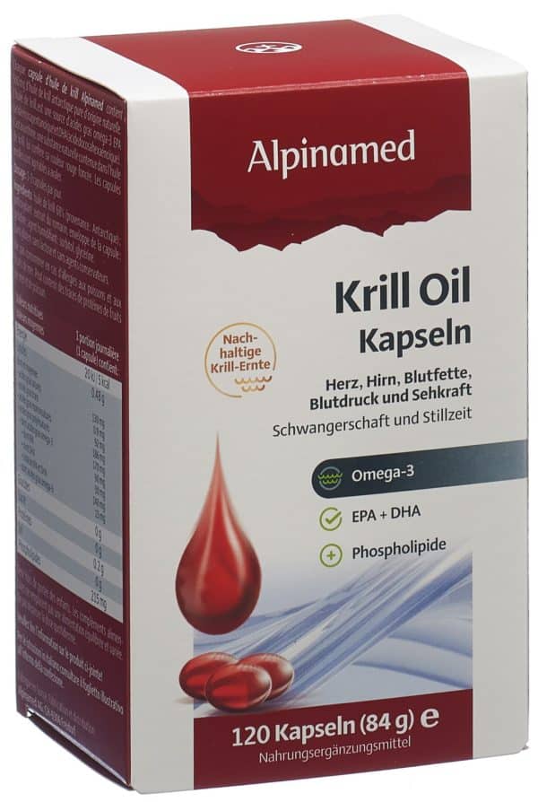 PICFRONT3D ALPINAMED Krill Oil Kaps 120 Stk