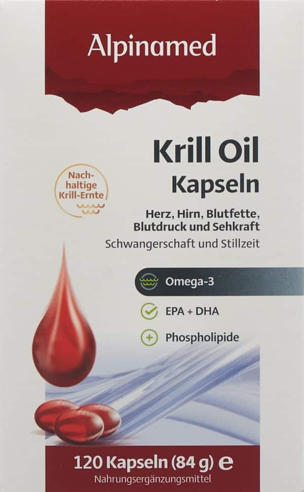 PICFRONT ALPINAMED Krill Oil Kaps 120 Stk