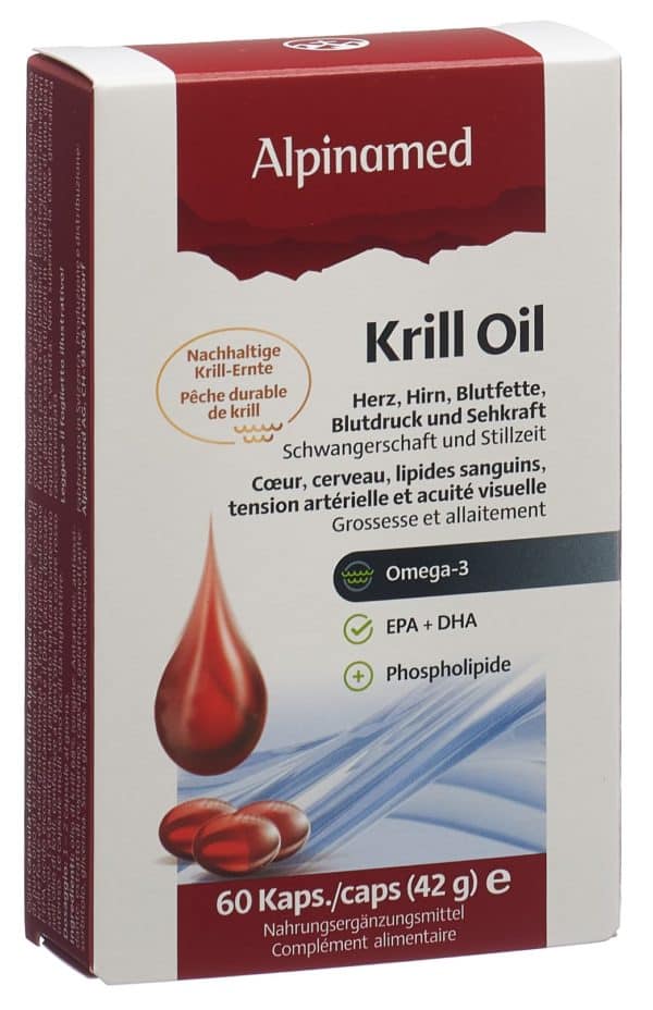 PICFRONT3D ALPINAMED Krill Oil Kaps 60 Stk