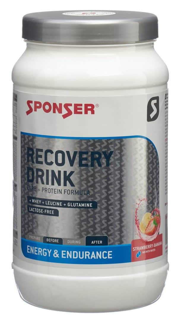 PICFRONT3D SPONSER Recovery Drink Strawberry-Banana 1200 g