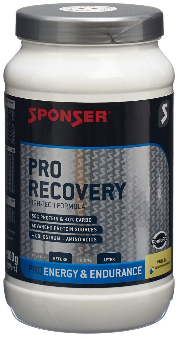 PICFRONT3D SPONSER Pro Recovery Drink Vanille Ds 900 g