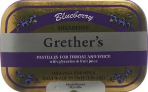 PICFRONT GRETHERS Blueberry Pastillen ohne Zucker 110 g