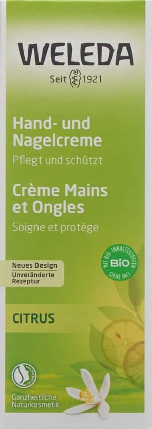 WELEDA Hand- und Nagelcreme Citrus Tb 50 ml