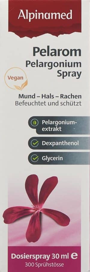 PICFRONT ALPINAMED Pelarom Pelargonium Spray 30 ml