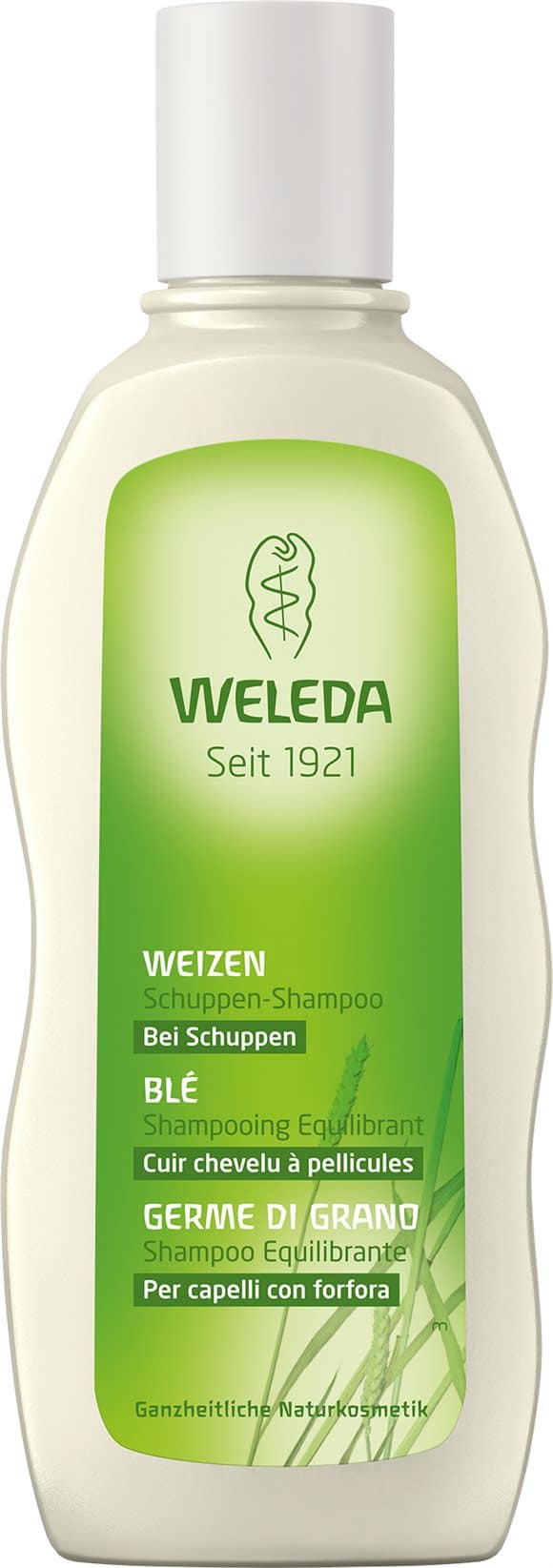 PICFRONT3D WELEDA Shampoo Schuppen Weizen Fl 190 ml