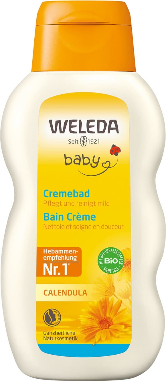 PICFRONT3D WELEDA BABY Crèmebad Calendula Fl 200 ml