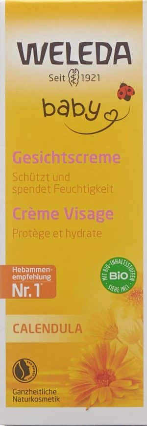 PICFRONT WELEDA BABY Gesichtscreme Calendula Tb 50 ml