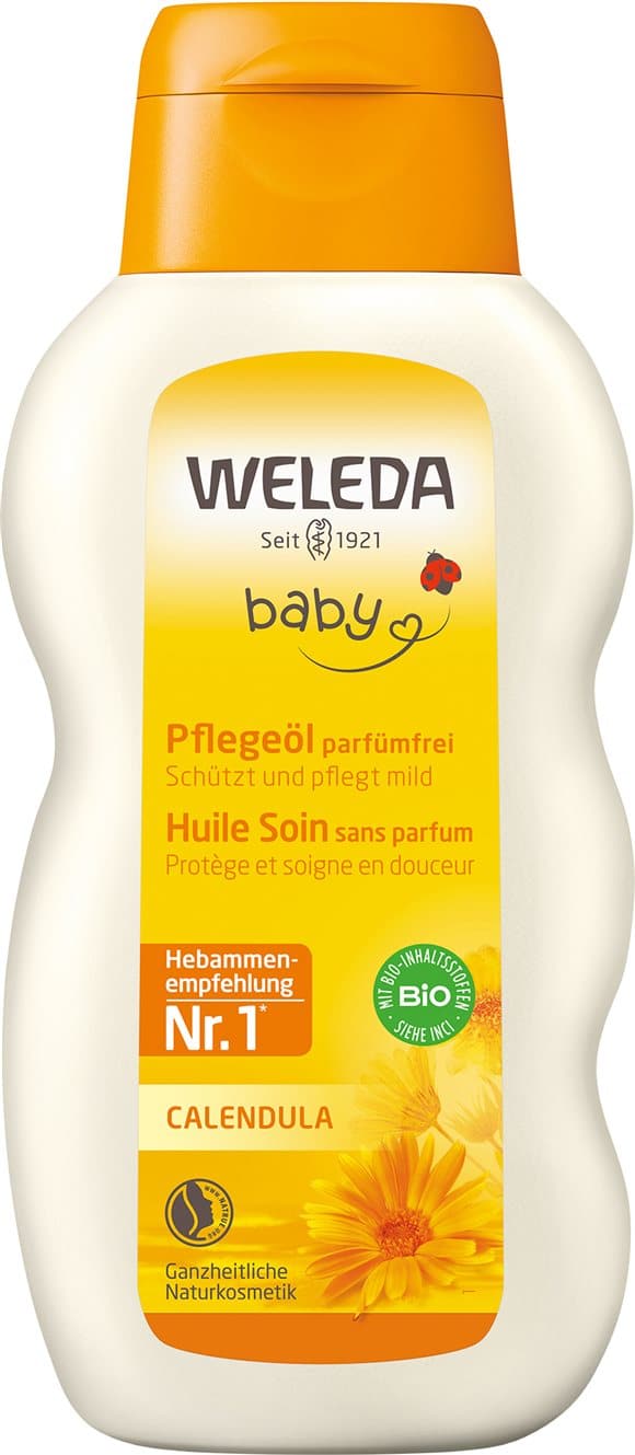 PICFRONT3D WELEDA BABY Pflegeöl parf fr Calendula Fl 200 ml