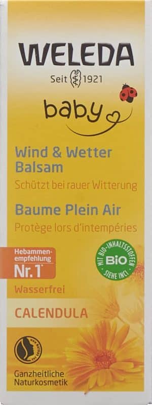 PICFRONT WELEDA BABY Wind&Wetter Balsam Calendula Tb 30 ml
