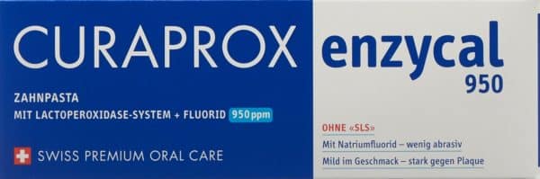 CURAPROX Enzycal 950 Zahnpasta D/F/E 75 ml