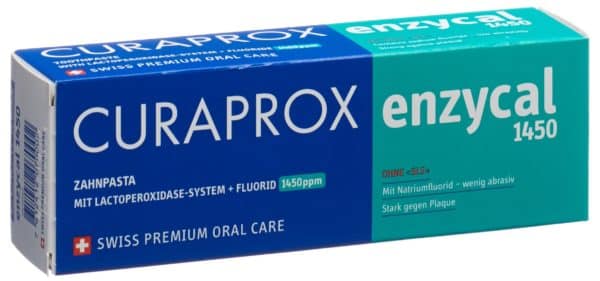 CURAPROX Enzycal 1450 Zahnpasta D/F/E 75 ml