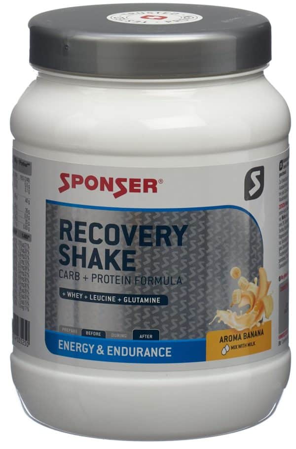 SPONSER Recovery Shake Plv Banane Ds 900 g