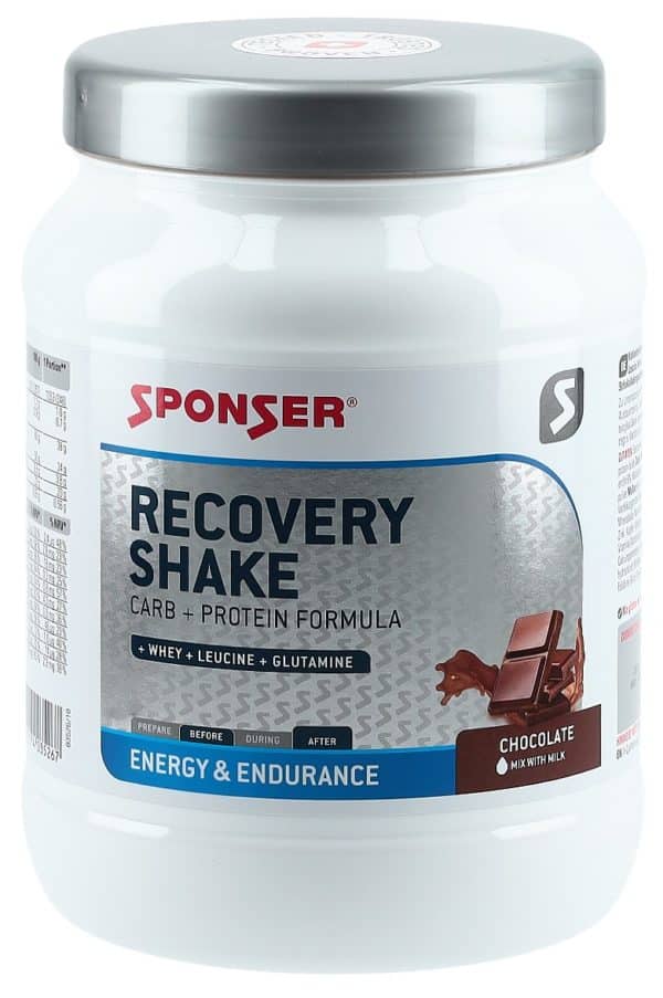 SPONSER Recovery Shake Plv Chocolate Ds 900 g