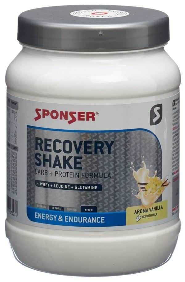 PICFRONT3D SPONSER Recovery Shake Plv Vanille Ds 900 g