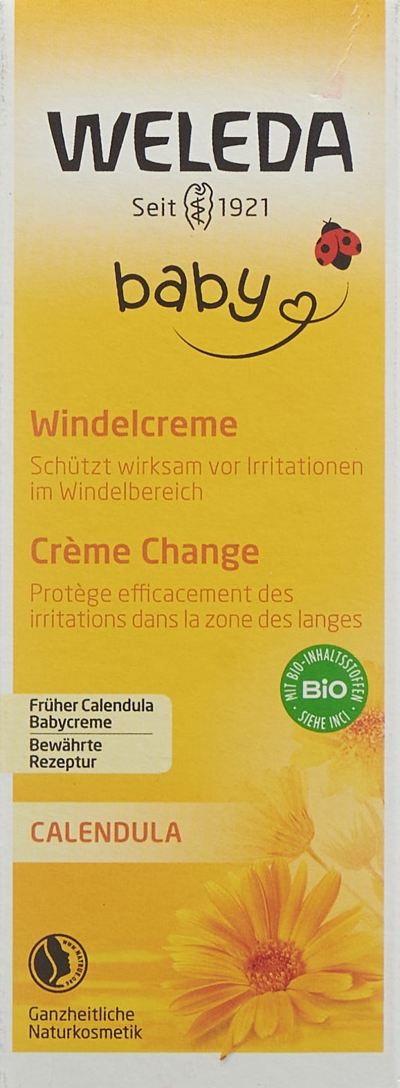 PICFRONT WELEDA BABY Windelcreme Calendula Tb 75 ml