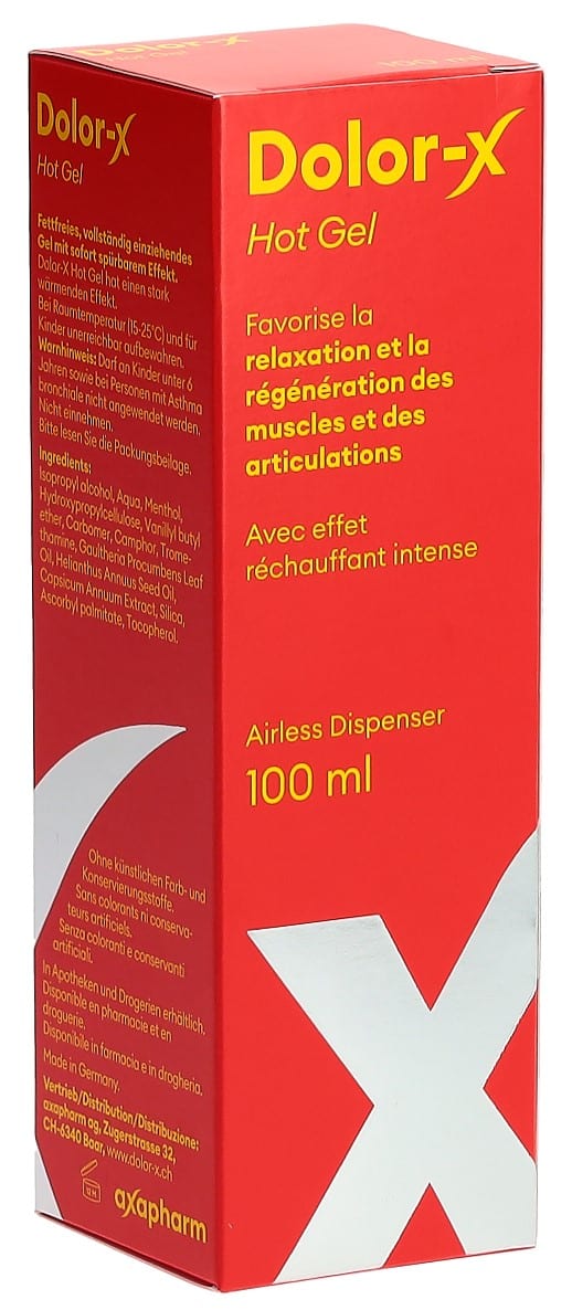 PICBACK3D DOLOR-X Hot Gel 100 ml