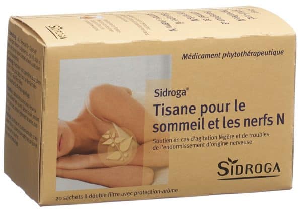 SIDROGA Schlaf- und  Nerventee N 20 Stk