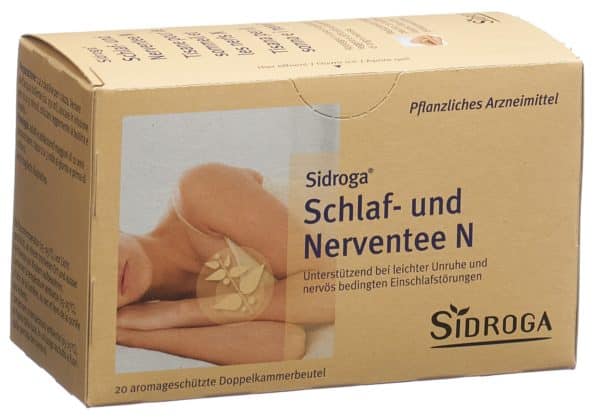 SIDROGA Schlaf- und  Nerventee N 20 Stk