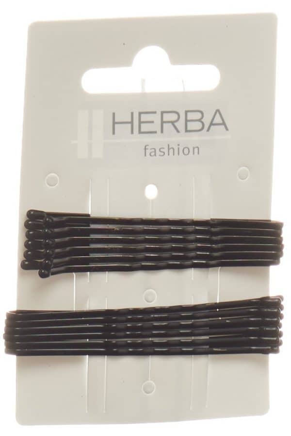 PICFRONT3D HERBA Klemme 6+6.5cm schwarz 12 Stk