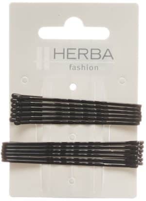 PICFRONT HERBA Klemme 6+6.5cm schwarz 12 Stk