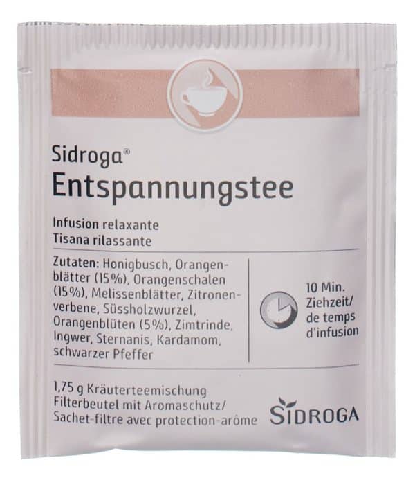 CONTENTFRONT SIDROGA Entspannungstee 20 Btl 1.75 g