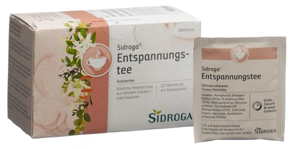 PICFRONT3DPLUS SIDROGA Entspannungstee 20 Btl 1.75 g