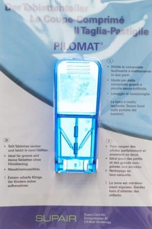 PICFRONT PILOMAT Tablettenteiler blau