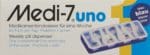 PICFRONT MEDI-7 Medikamentendosierer uno 7 Tage blau