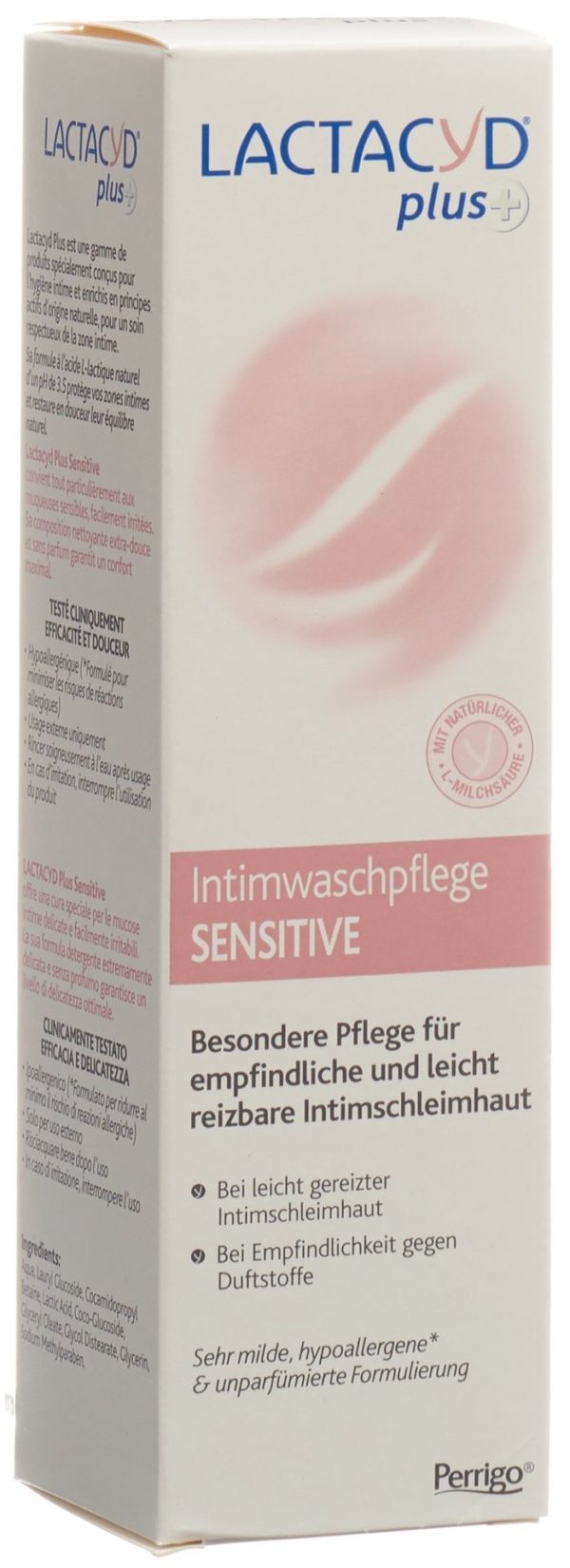 PICFRONT3D LACTACYD Plus+ sensitive 250 ml