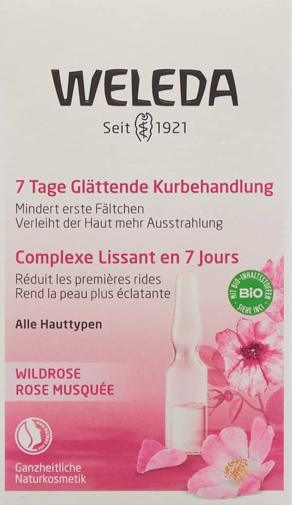 PICFRONT WELEDA Kurbehandlung 7 Tage Wildrose 7 x 0.8 ml
