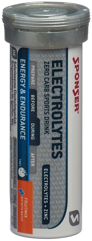 PICFRONT3D SPONSER Electrolytes Tabs Fruit Mix 10 Stk