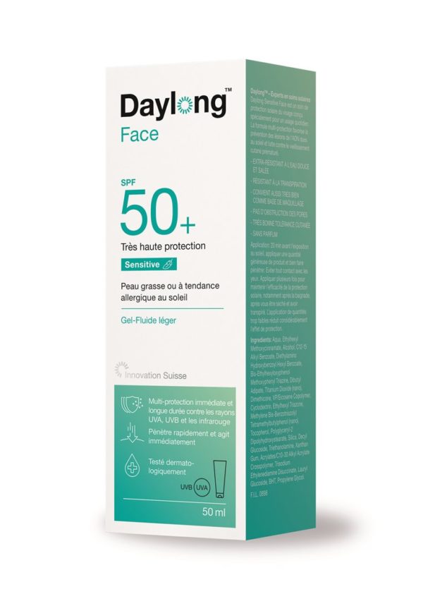 PICBACK3D DAYLONG Sensitive Face Gel-Fluid SPF50+ 50 ml
