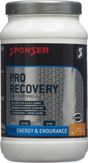 SPONSER Pro Recovery Drink Mango Ds 800 g
