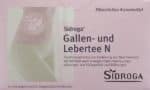 SIDROGA Gallen- und Lebertee N 20 Btl 2 g