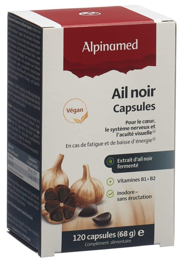 PICBACK3D ALPINAMED Schwarzer Knoblauch Weichkaps 120 Stk