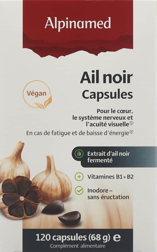 PICBACK ALPINAMED Schwarzer Knoblauch Weichkaps 120 Stk
