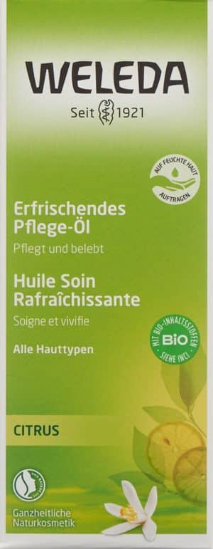 WELEDA Pflege-Öl erfrischend Citrus 100 ml