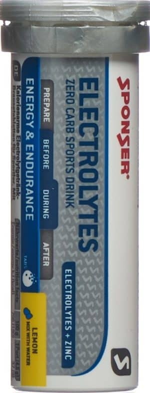 SPONSER Electrolytes Tabs Lemon 10 Stk