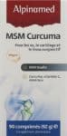PICBACK ALPINAMED MSM Curcuma Tabl Ds 90 Stk