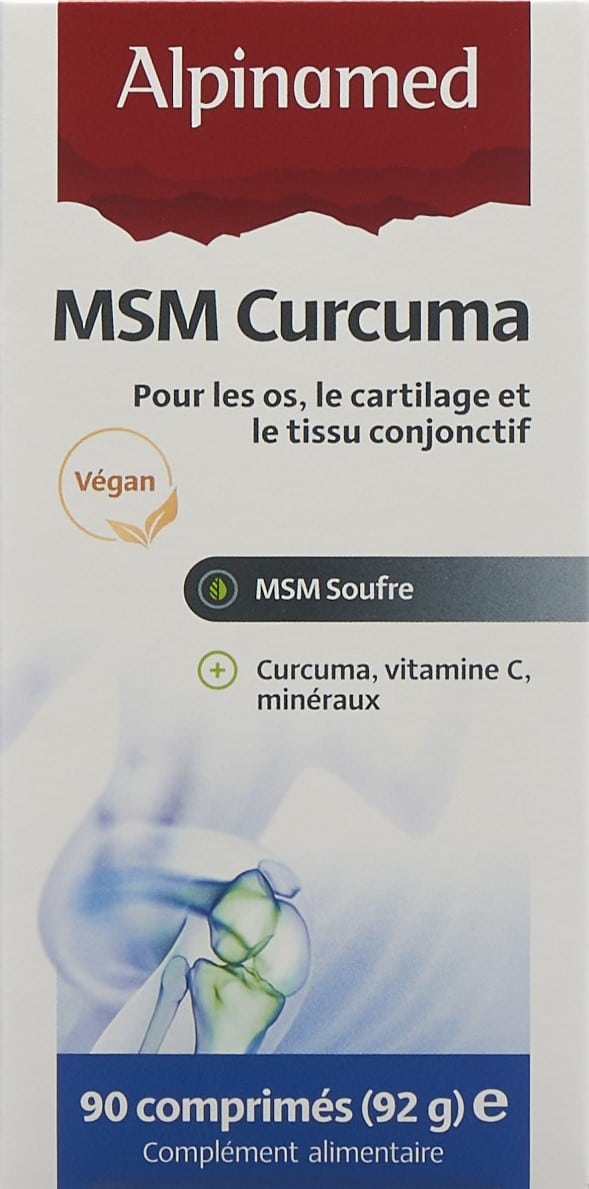 PICBACK ALPINAMED MSM Curcuma Tabl Ds 90 Stk