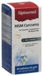 PICFRONT3D ALPINAMED MSM Curcuma Tabl Ds 90 Stk