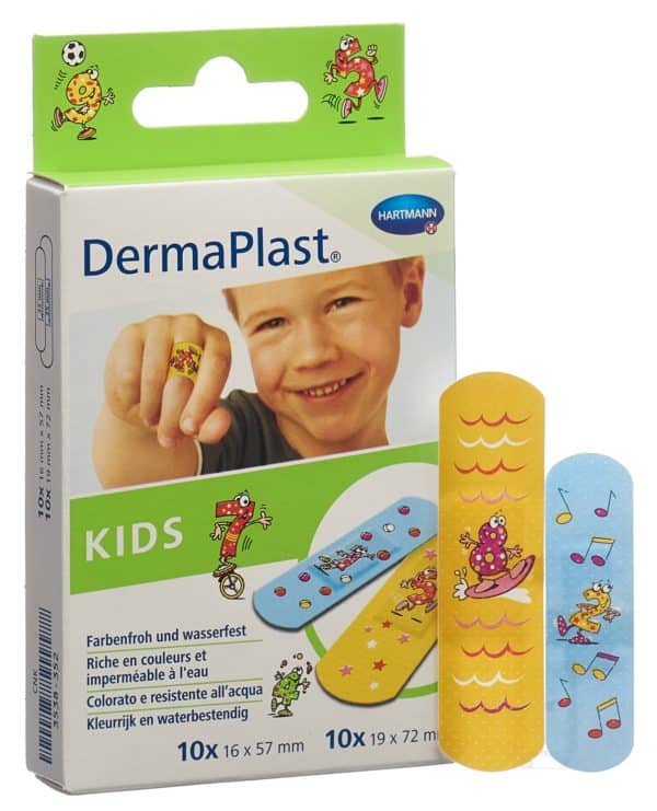 PICFRONT3DPLUS DERMAPLAST Kids Strips 2 Grössen 20 Stk
