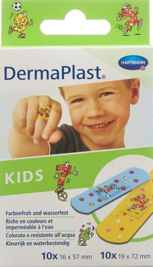 DERMAPLAST Kids Strips 2 Grössen 20 Stk