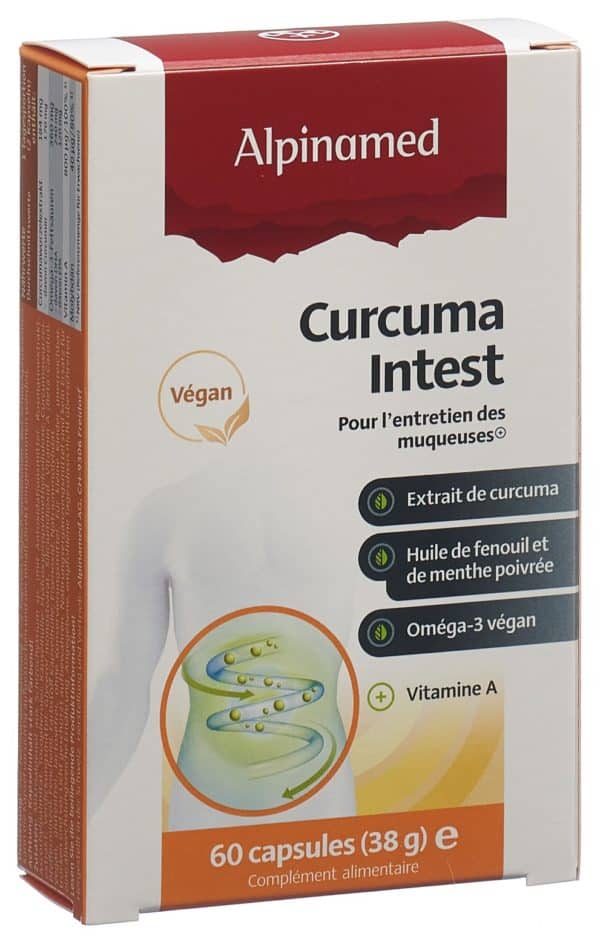 ALPINAMED Curcuma Intest Kaps 60 Stk