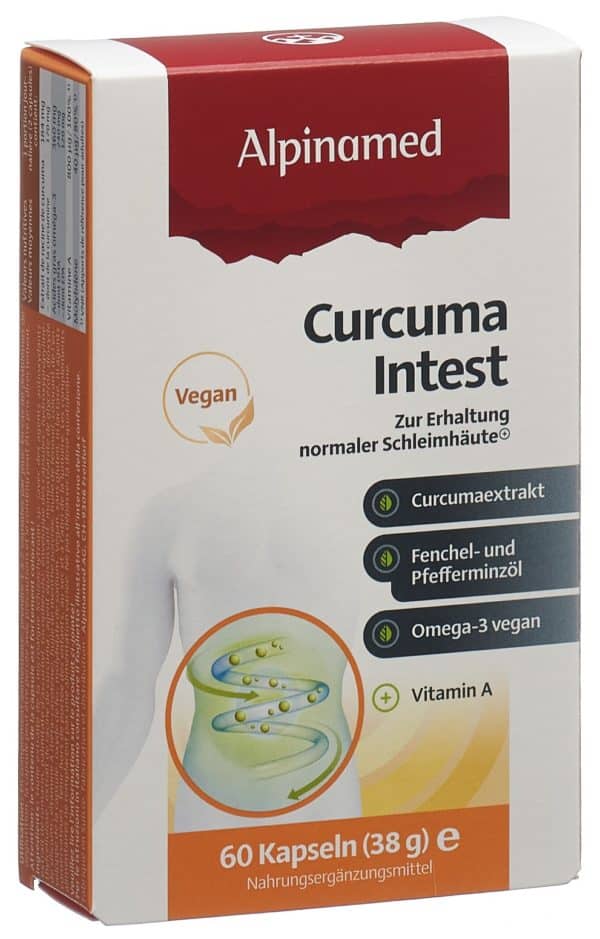 ALPINAMED Curcuma Intest Kaps 60 Stk