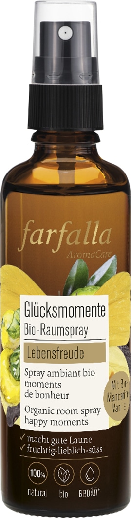 PICFRONT FARFALLA Bio-Raumspray Lebensf Vanille-Mand 75 ml