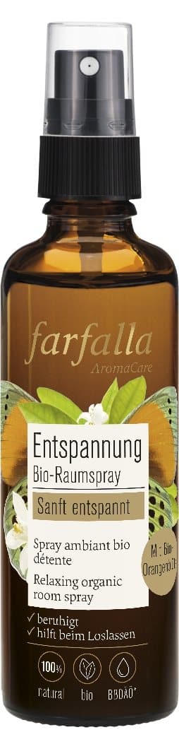PICFRONT3D FARFALLA Bio-Raumspray sanft entsp Orangenbl 75 ml