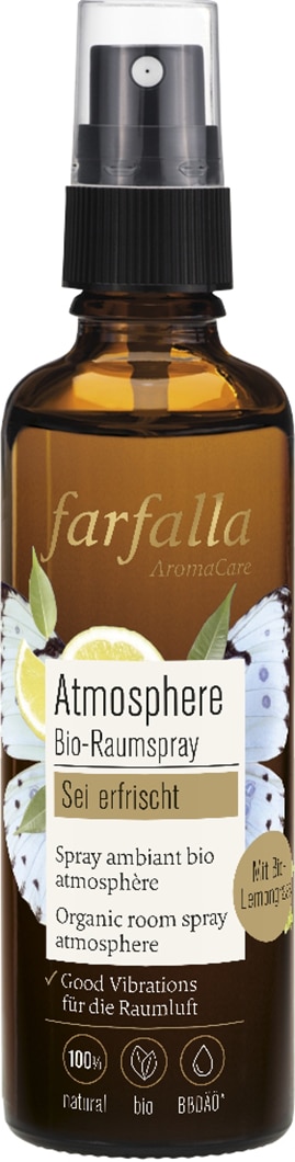 PICFRONT FARFALLA Bio-Raumspray sei erfr Lemongrass 75 ml