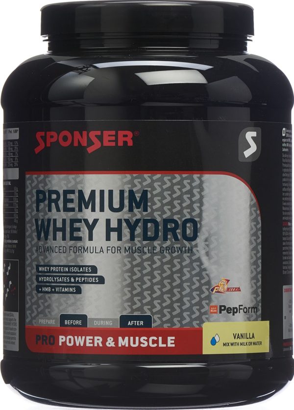 PICFRONT SPONSER Premium Whey Hydro Vanilla Ds 850 g